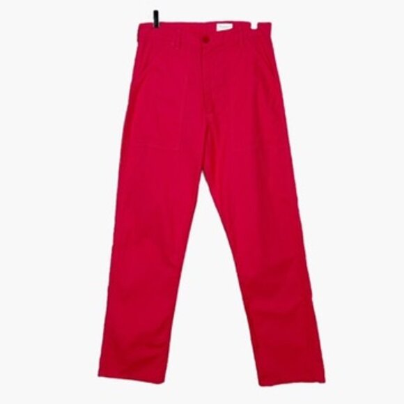 Vintage Madewell New Bedford Mass. Pants Womens 32 Hot Pink Flat Front Chino
